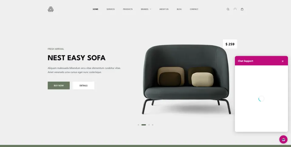 Selbst gehosteter KI-Shopberater mit n8n und WooCommerce — Chat-Widget im Demo-Shop